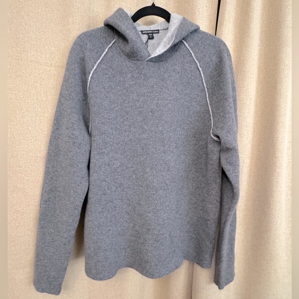 James Perse 100% Cashmere hoodie sweater